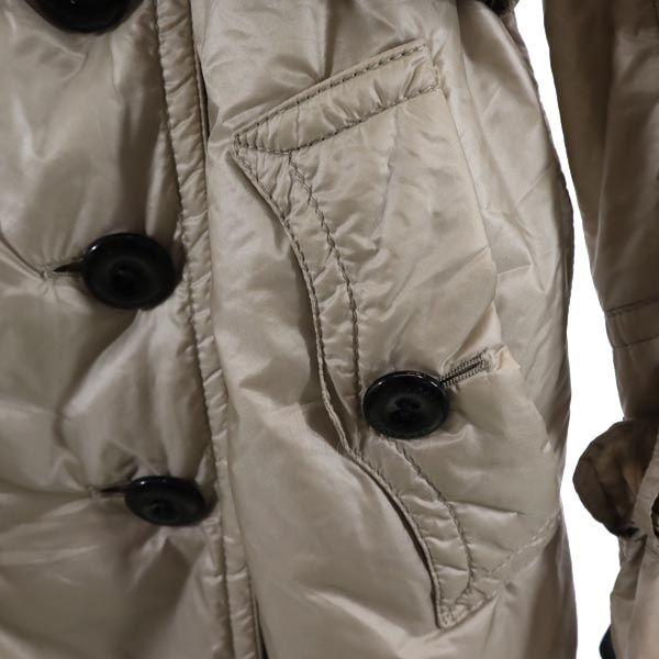 BURBERRY Cotton filling trench coat 38 beige Sanyo Shokai Women Used
