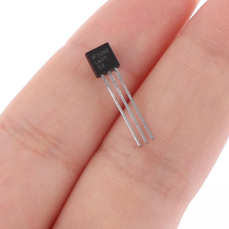 1Pcs/10Pcs Lm35Dz Precision Temperature Sensor Directly Inserted To-92 Lm35 Brand New Temperature Sensor