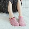 Grip Fuzzy Socks for Women Thick Warm Slipper Socks Soft Fuzzy Hospital Socks with Grip Soft Home Sleeping Socks