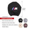 WCHT7 For BMW Car Logo Seat Headrest Pillow Case Neck Support Pad Anti-Dust Cover Accessories E30 E34 E36 E39 E46 E52 E53 E60 E61 E62