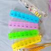 1PC New Weekly Portable Travel Pill Cases Box 7Days Organizer 7Grids Pills Container Storage Tablets Vitamins Medicine Fish Oils