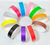 100pcs Party Paper Bracelet Synthetic Paper Plastic Wristbands Sticky Wristband Print VIP Pattern Paper Card Party Wristbands