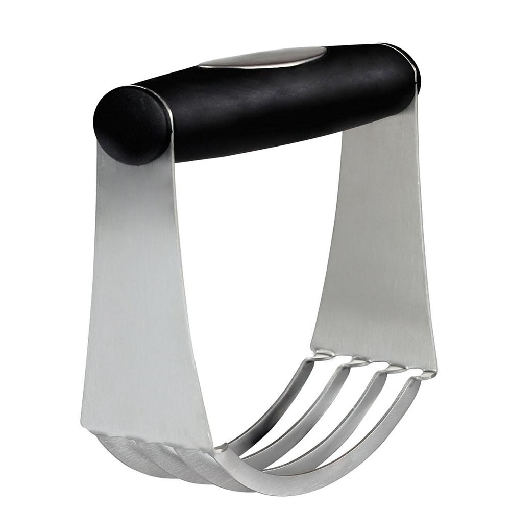 Pastry Cutter Stainless Steel and Plastic Round Hand Dough Scraper, Kitchen Professional Ergonomic Baking Dough Blende System default