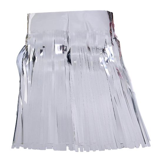 Rainbow Foil Tassel Garland 9.84 Feet Party Supplies Colorful Streamers for Floats Graduation Birthday Wedding Carnival Photo Backdrop Decorations