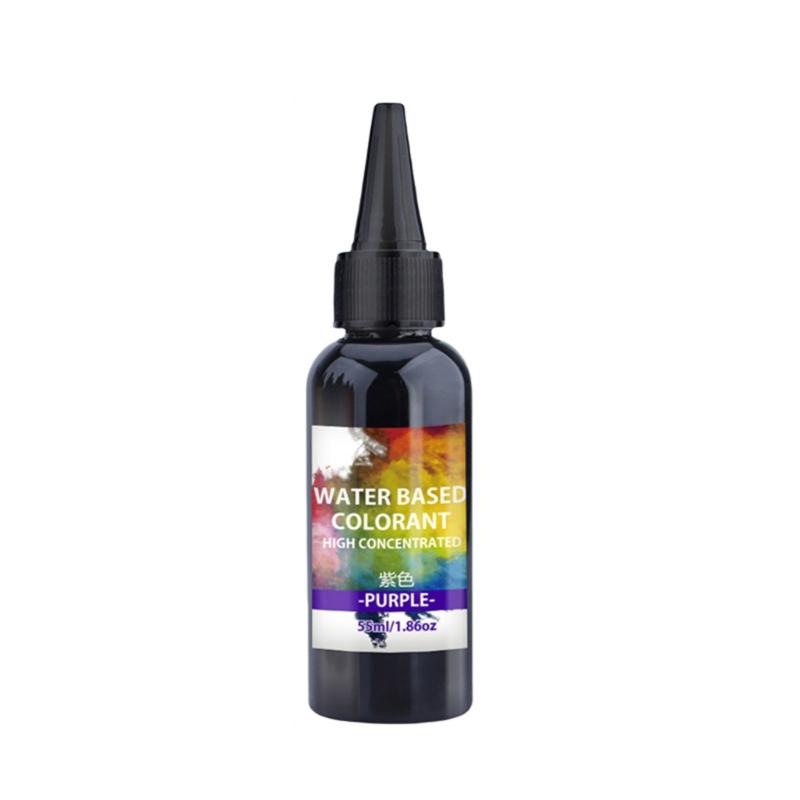 55ml Water Soluble Resin Dye for Craft Safe Colorant for Plaster Cement Vibranting Long Time Use Pigment