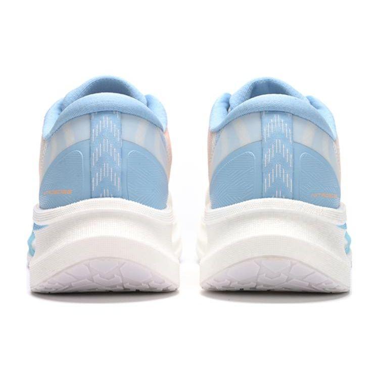 Anta Champion Running Shoes 2nd Generation Shock Absorbing Durable Low Top Women Sneakers White Blue 122415562S-1