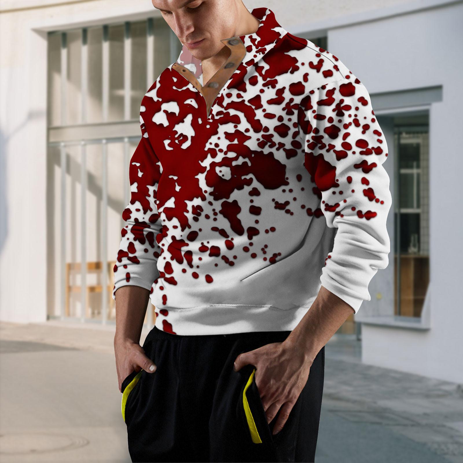 Мужская толстовка с воротником-стойкой на открытом воздухе повседневные свитера топы L 2095₽