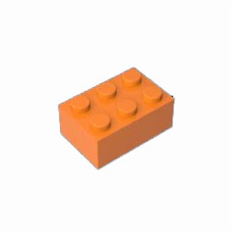 50 Stück DIY Bausteine 2*3 Noppen Dicke Figuren Steine 2x3 Noppen Pädagogisch Kreativ Größe Kompatibel Mit 3002 Spielzeug für Kinder