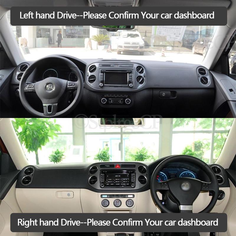 Anti-Slip Mat Dashboard Cover Pad Sunshade Dashmat Accessories 2009 2010 2013 2014 2015 for Volkswagen VW Tiguan MK1 2008~2016