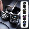 Car Ashtray Creative Storage With Lid LED Light Suede Ashtray Accessory For BMW X1 X2 X3 X5 X4 X6 X7 G32 G11 G12 F40 F30 F20 F34 X111