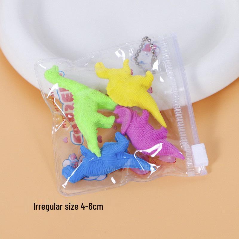 

3D Dinosaur Fruit Erasers: Creative Study Supplies and Gifts for Kindergarten Colorful