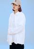 APOSTROPHE COMMA Minimal String Shirt Jacket (White)