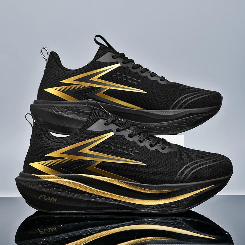 New running shoes large size carbon board marathon carbon board men's and women's racing side training sneakers