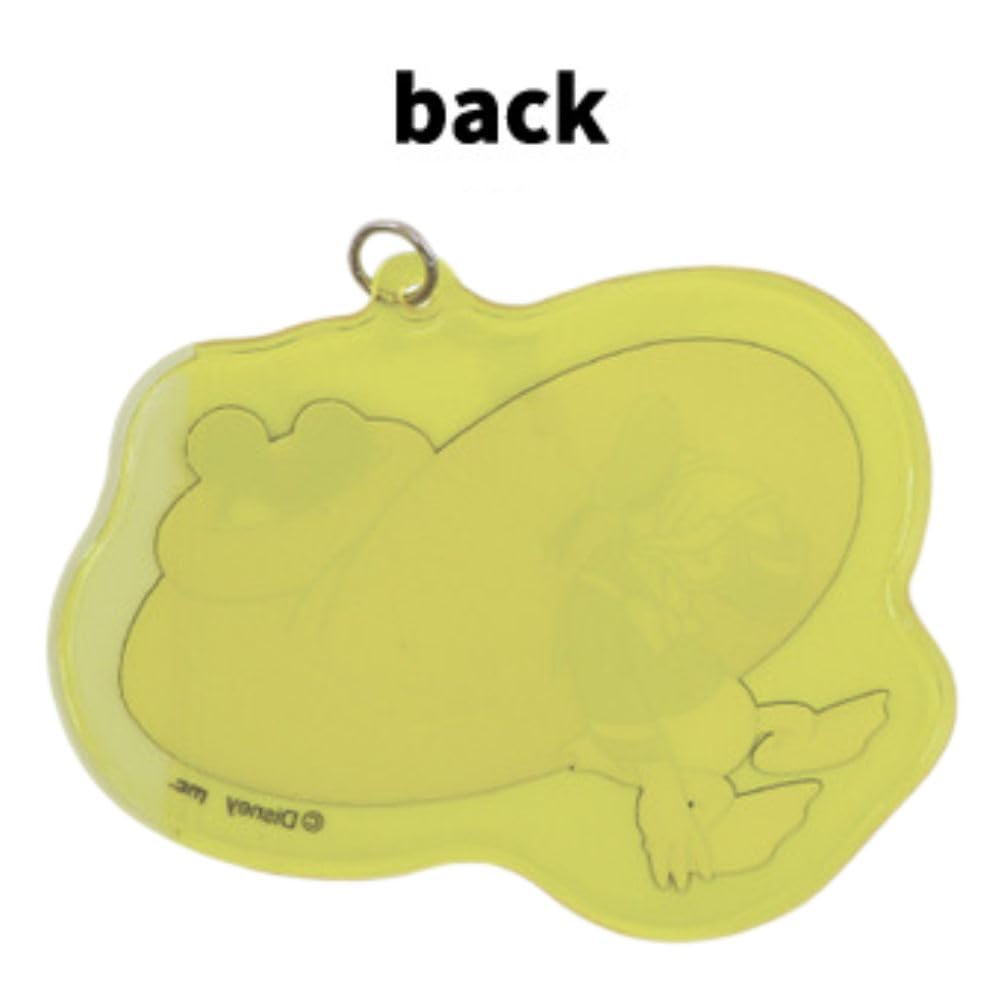 Marimo Craft Disney CATCH ME Series Die-Cut Pass Case, Yellow, Mickey & Donald, Approx. W135 X H113 (MIC-019)