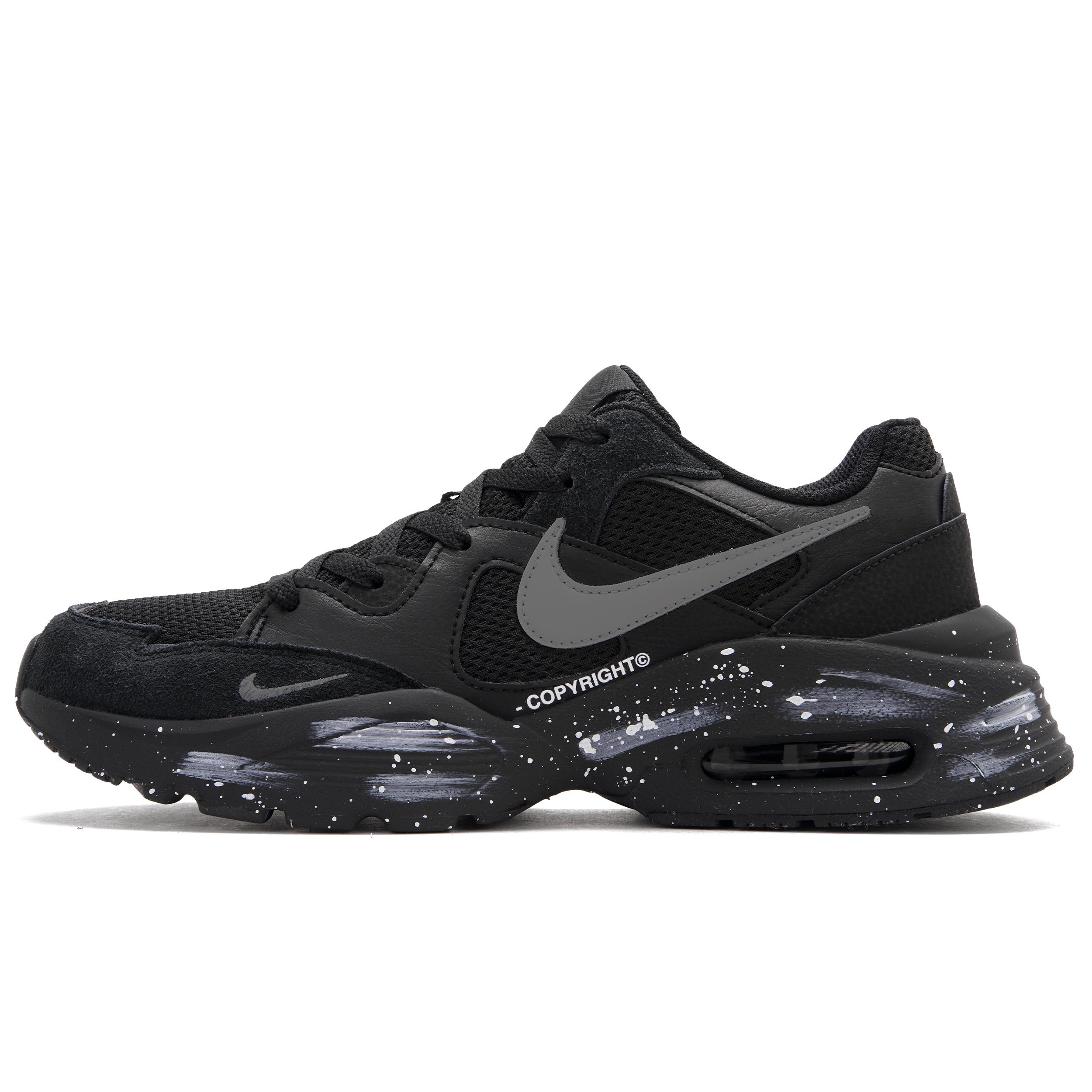 

Nike Air Max Fusion Low top Running Shoes Unisex Black CJ1670-001(Team1622-xx) 44.5