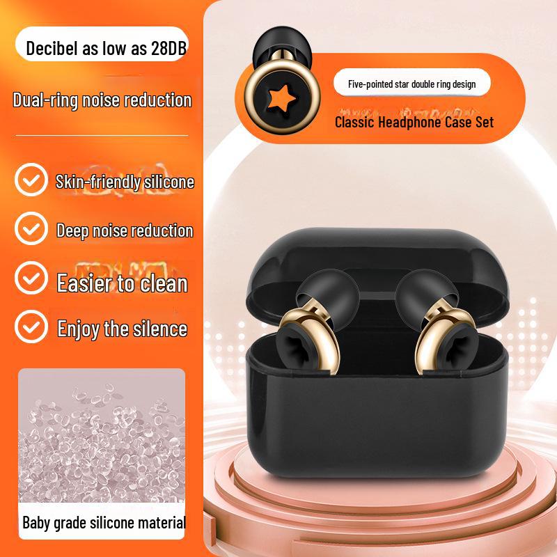 Bouchons d'oreille en silicone anti-bruit: Étanche, Insonorisé, Idéal pour les dortoirs, le travail, les ateliers et le ronflement