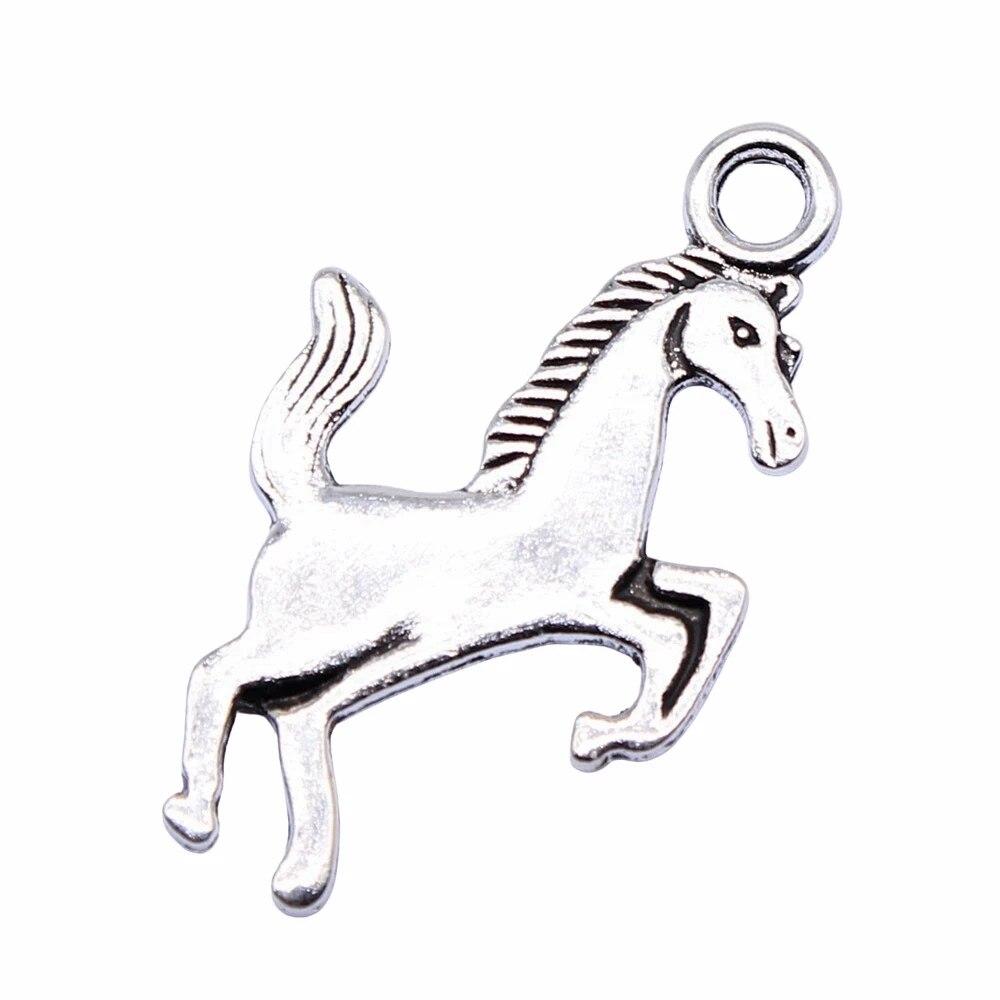 Horse Charms Couple Pendants Items Accessories For Jewelry