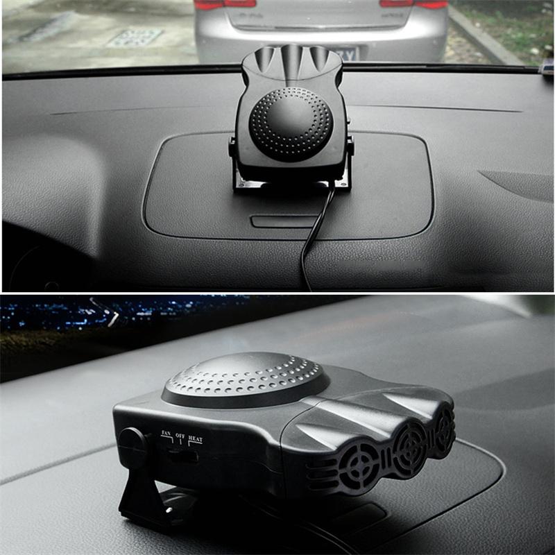 12V 150W Portable Car Heater 2 In 1 Windshield Heating Fan Defroster Demister with Car Electrical