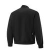 Li Ning Basketball Series Casual Minimalist Solid Color Loose Sports Jacket Men Jacket Black AFDV089-1