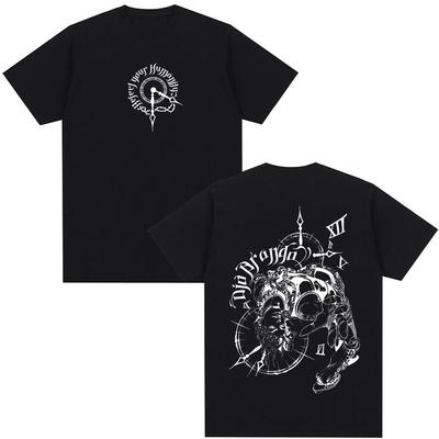 Anime JoJo Bizarre Adventure Tshirt Drop Dio Over Heaven Manga Tshirts Men Women 100 Cotton Casual Comfort Oversized T Shirt