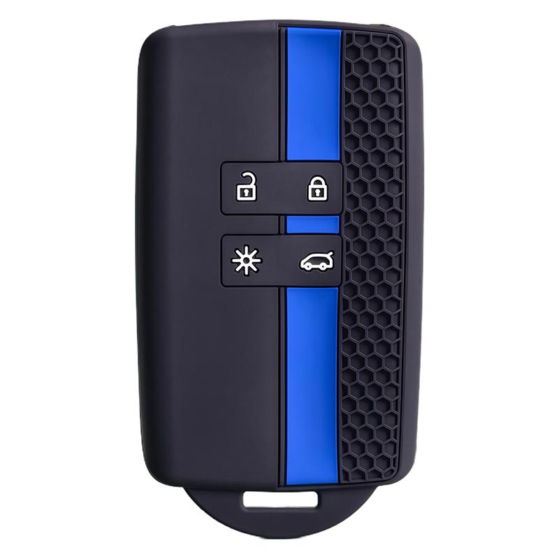 New Silicone Car Key Cover For Renault Captur Koleos Kadjar Arkana Megane Dacia Duster Sandero Stepway Remote Control Fob Case