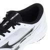 Mizuno Duel Sonic 3 Running 2E Shoes, White/Dark Gray/Black, 23.0 cm,