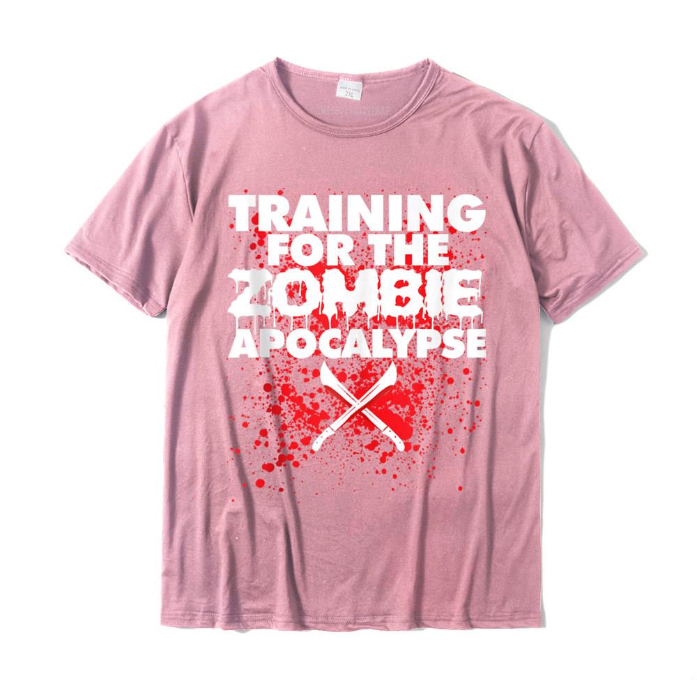 Training for the Zombie funny Zombie Harajuku Fashionable Summer Tops Tees Cotton T Shirt for Unisex Europe
