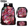 Hell Inn Hazbin Hotel Student School Bag High Value Leisure Oxford Ridge Relief Backpack