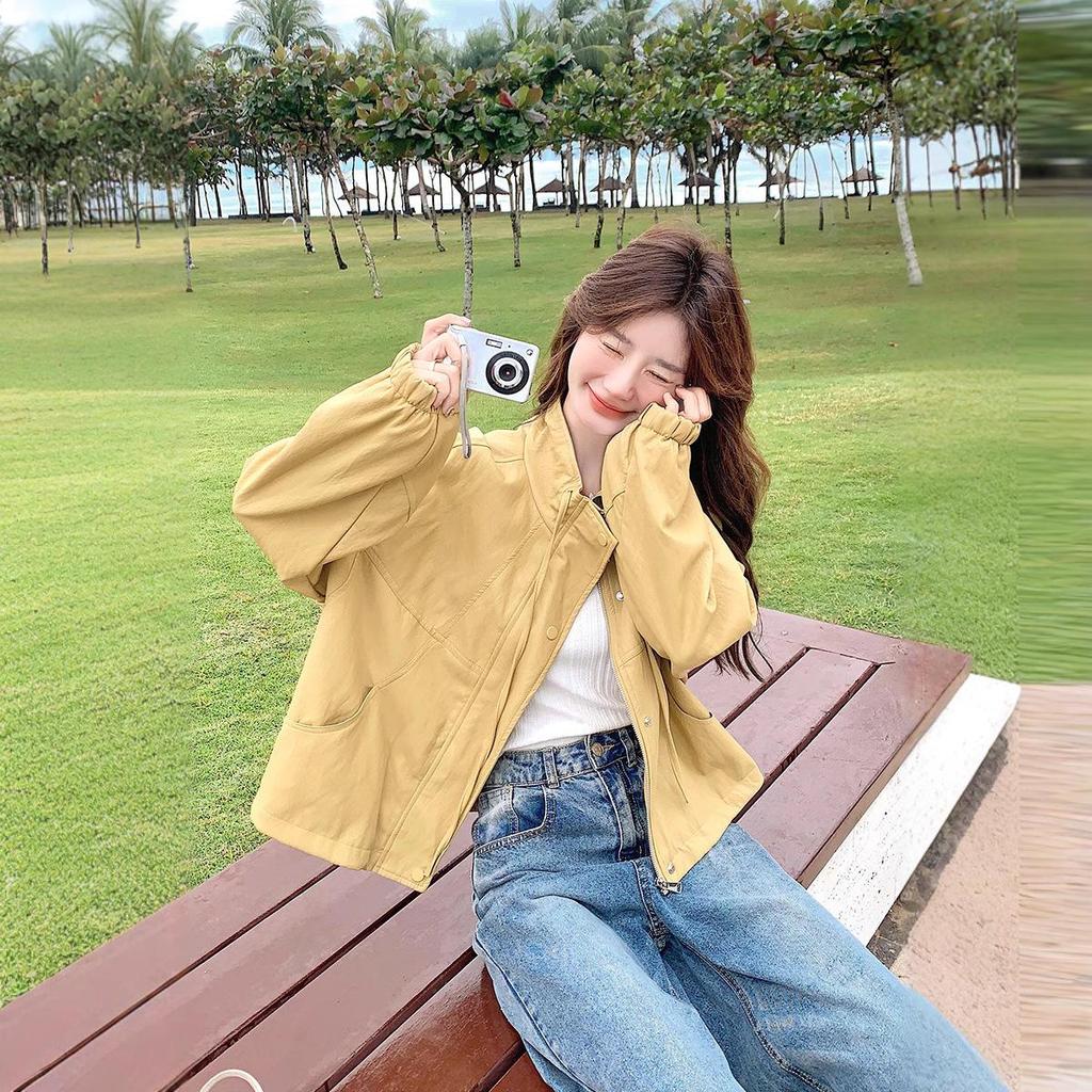 American Retro Casual Leather Jacket 2025: New Fashion, Loose-Fit, Short Jacket for Small Men