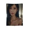 Sexy Tifa Anime Pattern Flannel Printed Blanket Suitable For All Seasons Suitable For Living Room Office Sofa And Travel