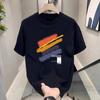 Women's Rainbow Fashion Pure Cotton Casual Comfortable Round Neck Short Sleeve T-shirt