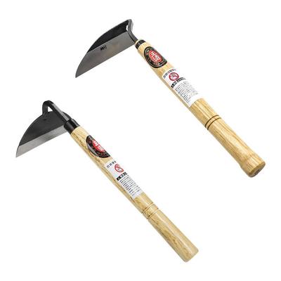 Elbow/Flat Weeding Tools Japanese Scythe Garden Hoe Labor-saving Weeding & Loosening For Farm Gardening Hoe Hand Tool