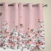 Różowa Roślina Kwiatowa Motyl Nowe Zasłony Okienne do Salonu Kuchni Dekoracja Wewnętrzna Dekoracja Okienna Lambrekiny Zasłona