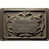 Metall Aluminium Schild Poster Haustor Badezimmer Wandplakette Dekoration Retro Shabby Schild Geprägter Stil Handwerk Blech Malerei
