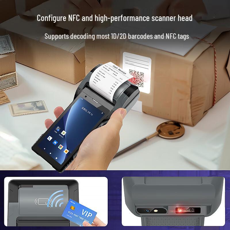 QS PDA-608 Handheld Integrated Scanner & Thermal Printer