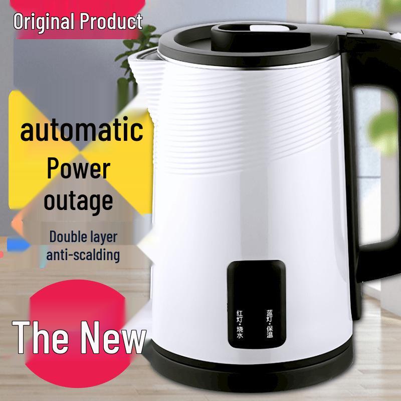 

Stainless Steel Electric Kettle with Automatic Power Off and Insulation for Home and Student Use
