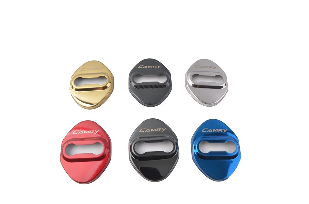 Toyota Camry 70 Series Dedicated Door Striker Stainless Steel Cover Metallic Custom Dress Up