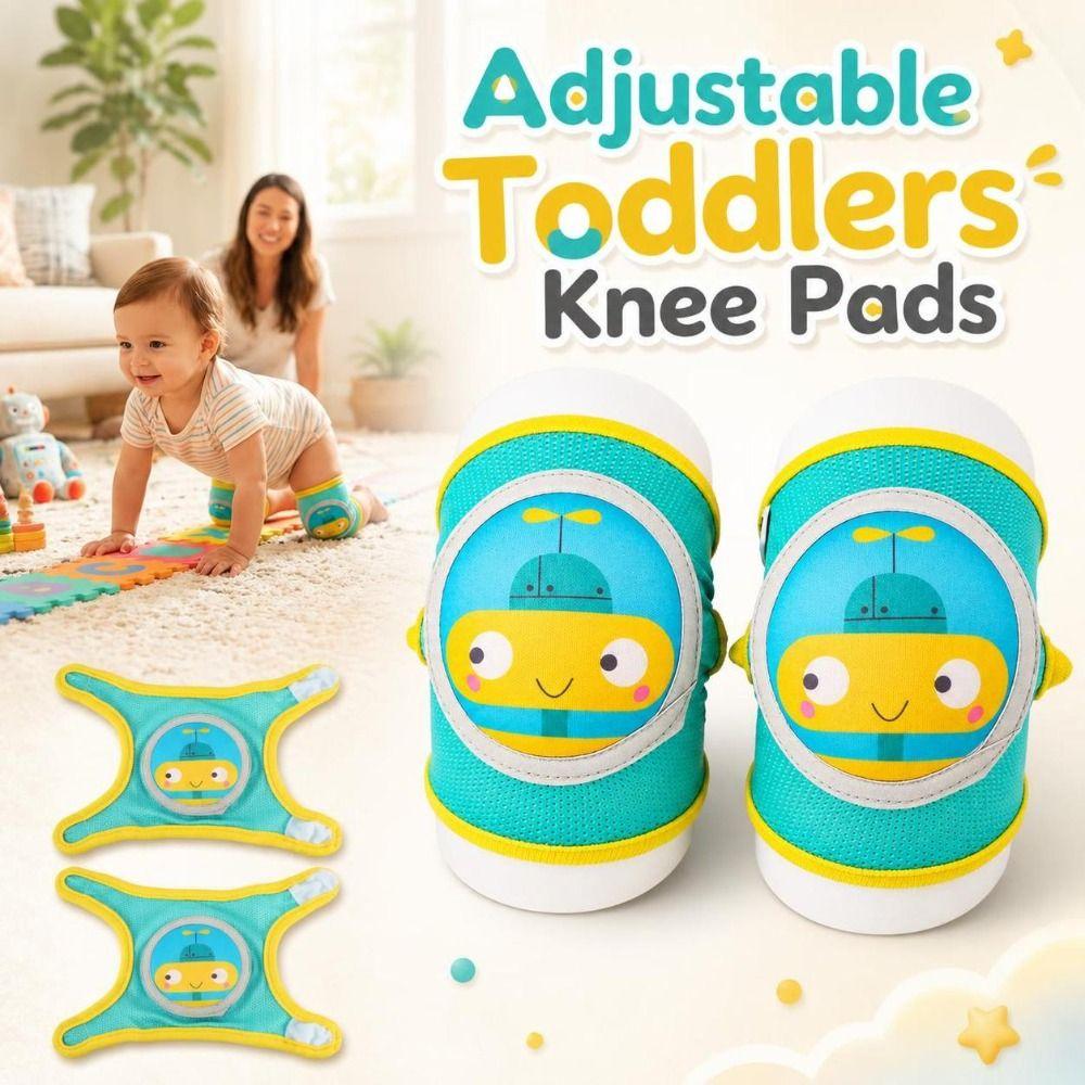 Cartoon Toddler Crawling Protector Adjustable Kids Elbow Knee Guards  Toddlers Crawling