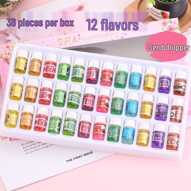 3ml Aromatherapy Humidifier Lamp with Plant-Based Color & Essential Oil Incense Burner