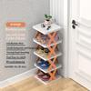 Multi-layer Shoes Racks Detachable Shoe Racks Stackable Removable Space Saving Multi-functional Slippers Holder Organizer