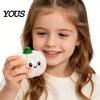 Durable Stress Relief Squeeze Halloween Pumpkin Ball, Soft TPR Golden Glitter Fidget Toy Ball for Kids Adults, Slow Rising Decompression