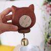 Wooden Cute Dog Doorbell Decorative Animal Theme Cartoon Door Bell Entry Reminder Wind Chime Doorbell Ornament Business Opening