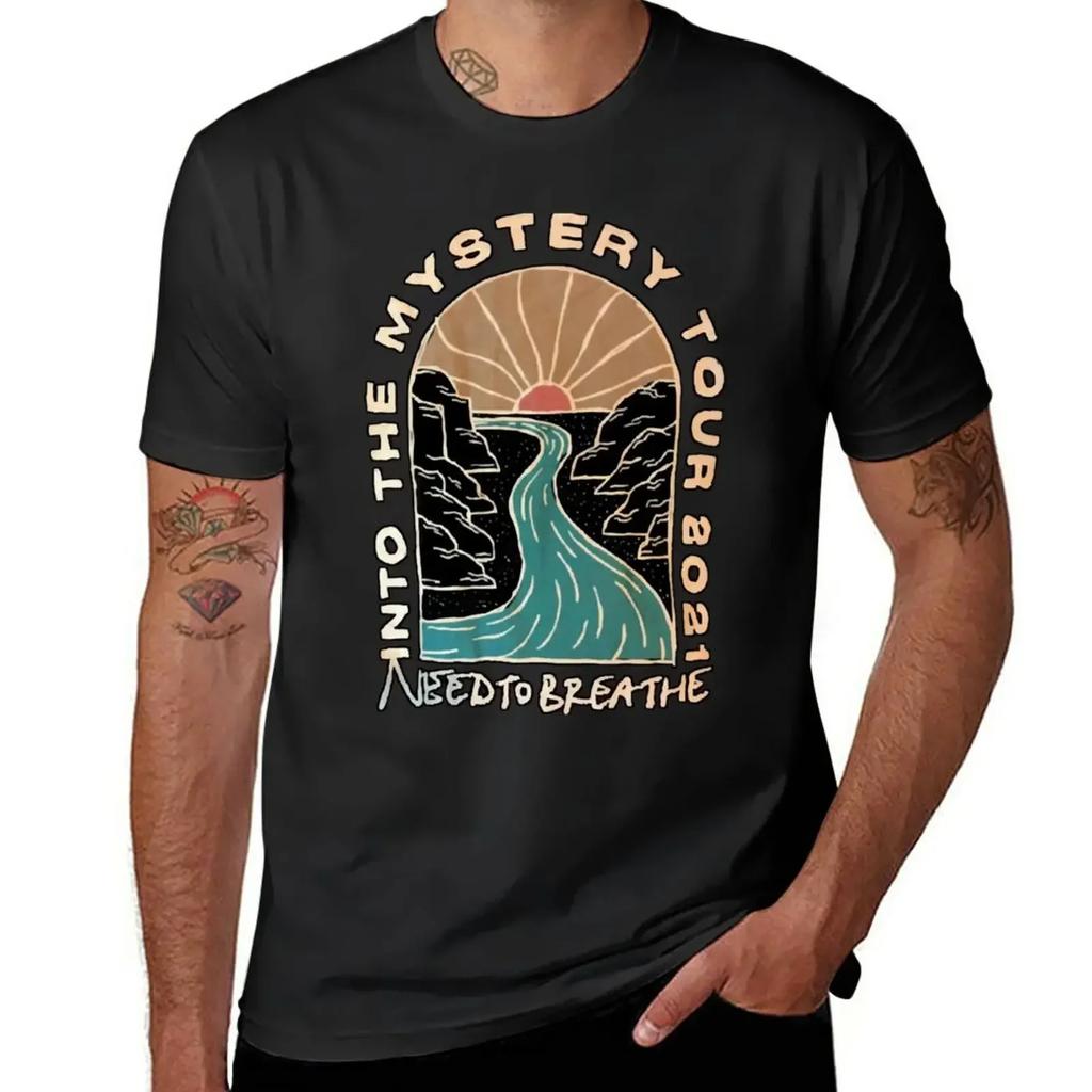 Needtobreathe Into The Mystery Tour 2021 Tshirt For A Boy Plus Sizes Aesthetic Clothes Unisexs Tall T Shirts