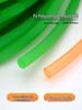 Red/Green PU Leather Connectable Round O-Type Industrial Drive Belt