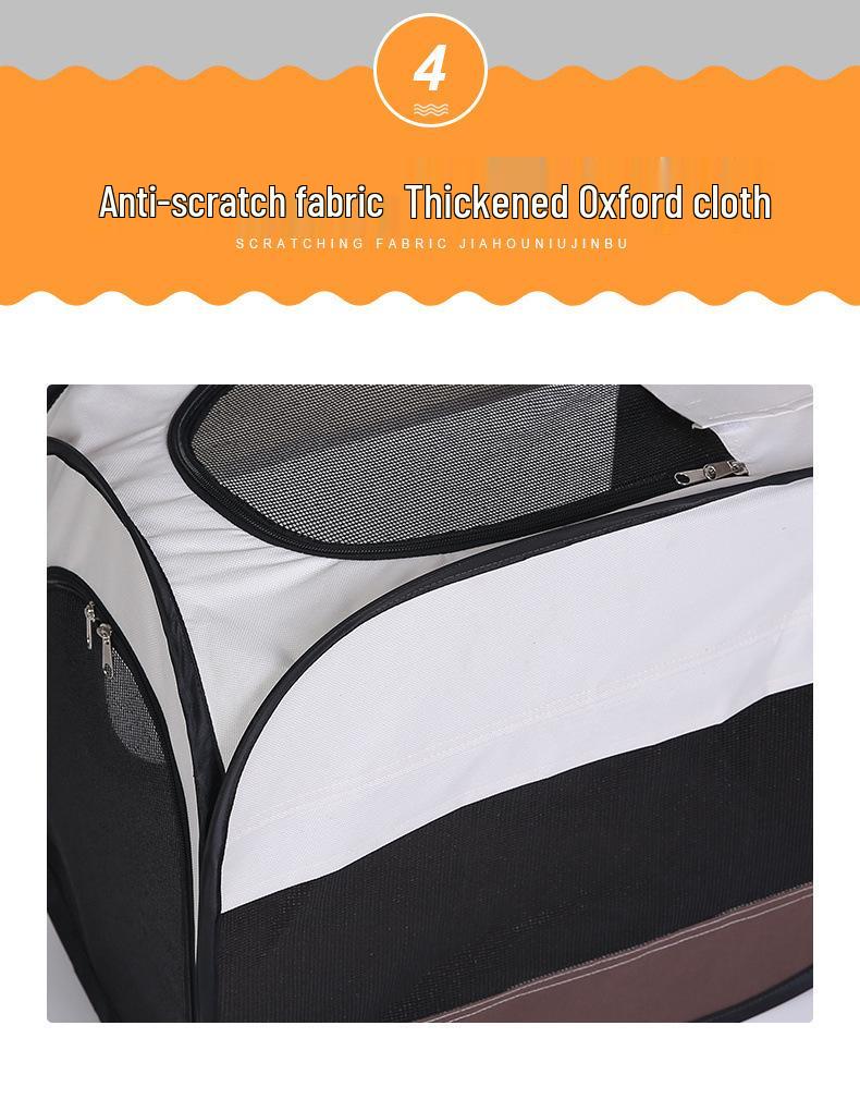 Folding Pet Dryer Box for Cats & Dogs - Integrated Blow-Dry System