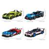 Auto Serie Sport Auto Assemblage Bausteine Kits Rennfahrzeug Modell Ziegel Kinder Spielzeug für Jungen Weihnachtsgeschenk