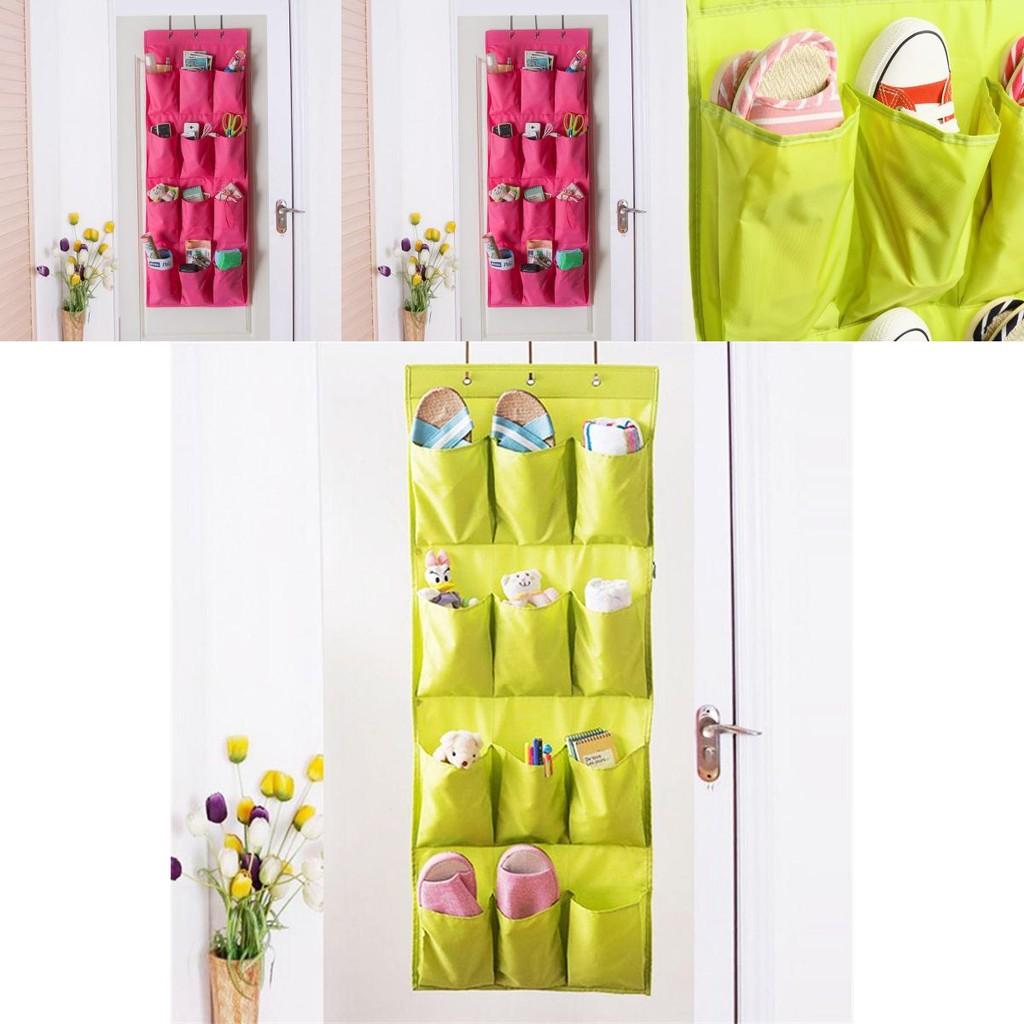 Large Capacity Door Behind Hanging Bag Wardrobe Home Wall Storage Organizer Save Space