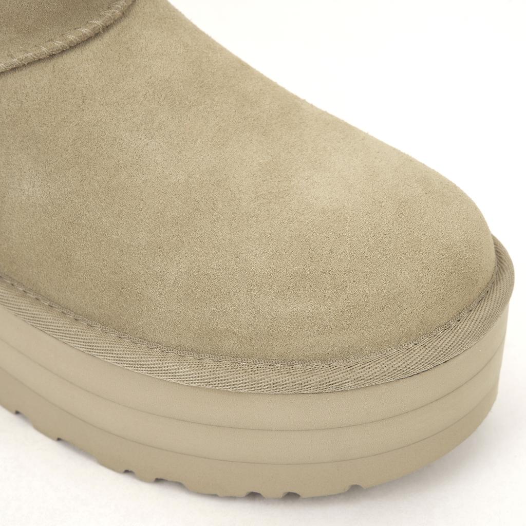 UGG Classic Ultra Mini Platform Boot Mustard Seed Women Sneakers Tan 1135092-MDSD
