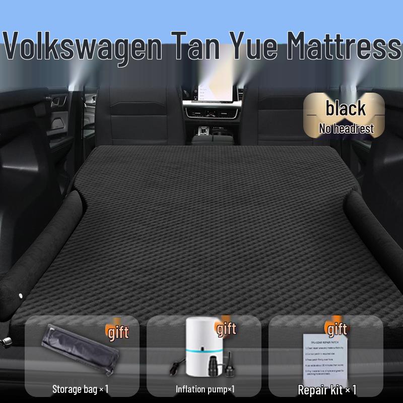 

Матрас в багажник автомобиля Volkswagen Tayron: Надувная подушка для сна на заднем сиденье Volkswagen Tayron 2025
