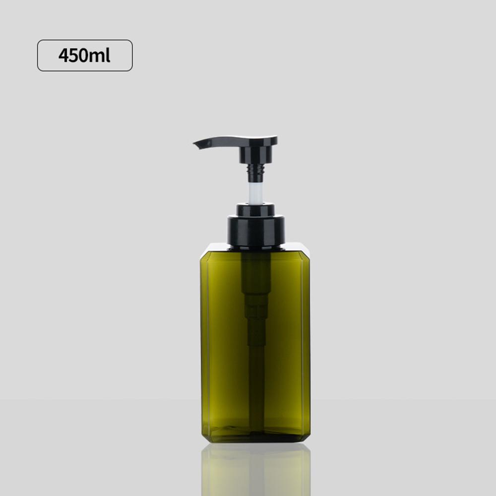 250/450/50ml Liquid Soap Dispenser Bottle PETG Shampoo Pump Bottle Soap Lotion Container Bathroom Shampoo Conditioner Dispenser
